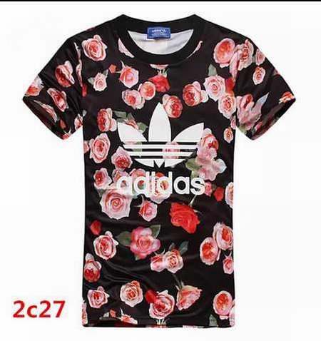 veste adidas fleuri femme